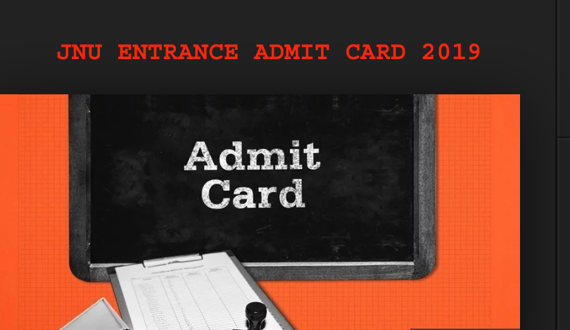 जेएनयू में प्रवेश परीक्षा के लिए कल से डाउनलोड करें एडमिट कार्ड, देशभर में बनाए गए हैं केंद्र